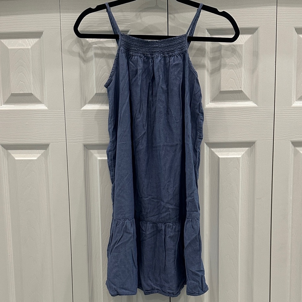 Old Navy Blue Textured Dress